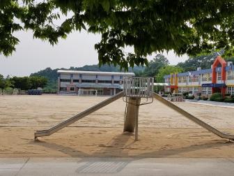 대전지족초등학교 모래소독