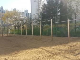 고양 상탄초등학교 모래소독