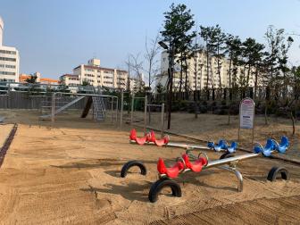 울산 외솔초등학교 + 병설유치원 모래 소독