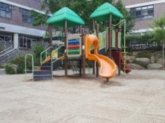 부산 개림초등학교 병설유치원 모래소독